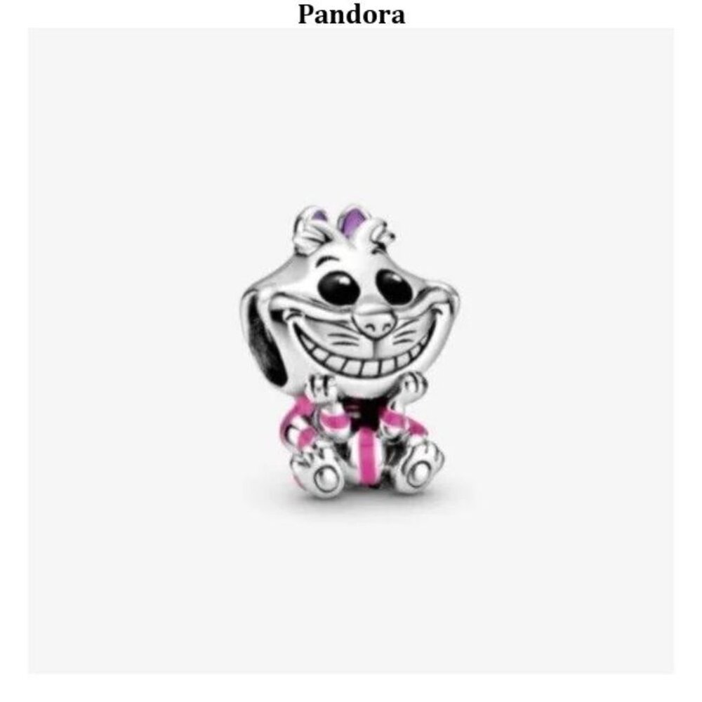 Pandora Disney Alice in Wonderland Cheshire Cat Charm